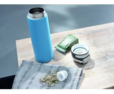 Leifheit Termos Flip, 600 ml, akvamarinas