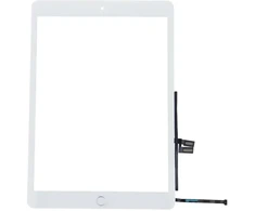 TelForceone Jutiklinis skydelis, skirtas iPad 9 10,2 colio 2021 m., visas priekinis rinkinys baltas
