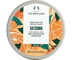 „The Body Shop“ kūno sviestas normaliai odai „Satsuma“ (kūno sviestas), 200 ml