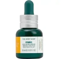 „The Body Shop“ skaistinamasis paakių serumas su vitaminu C (paakių švytėjimo serumas), 10 ml