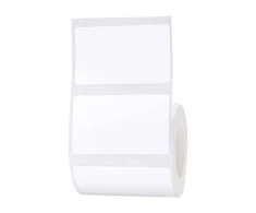 Šiluminės etiketės Niimbot lipdukai 50x30 mm - 225 vnt Baltos spalvos