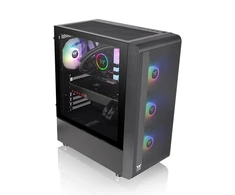 Thermaltake S200 TG ARGB Midi Tower korpusas juodas