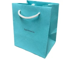 Tiffany Amp Co Tiffany - Co, Tiffany - Co., Shopping, GWP Cardboard Bag, Žalias, Size S