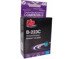 Rašalo kasetė UPrint Brother B-223C žydra