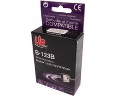 Rašalo kasetė UPrint Brother LC123BK juoda