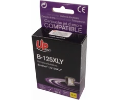 Rašalo kasetė UPrint Brother LC125XLY geltona B-125XLY-UP