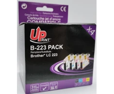 Rašalo kasetė UPrint Brother LC223 Multipack B-223-PACKUP