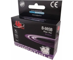 UPrint kompatybilny ink / tusz su LC-985BK, B-985B, juodas, 15ml