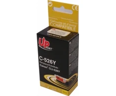 Su UPrint suderinamas rašalas / rašalas su CLI526Y, C-526Y, geltonas, 10 ml, su lustu