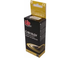 Su UPrint suderinamas rašalas / su rašalas CLI551GY XL, C-551XLGY, pilkas, 275s, 11ml, didelės talpos