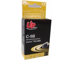 UPrint kompatybilny ink / tusz su PGI5BK, C-5B, juodas, 380s, 26ml, su chipem
