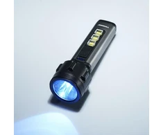 TIROSS PAKRAUJAMAS LED BLYKŠTINĖS ŽIBINTAS 1W+3W TS2201