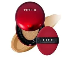 Tirtir Mask Fit Raudona Cushion SPF 40 PA++ makiažo pagrindas-pagalvėlė, atspalvis: 34C Amber, 18 g