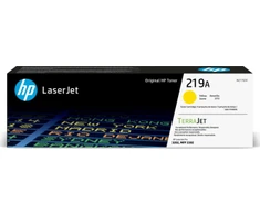 Hewlett Packard (HP) HP 219A Geltona originali LaserJet tonerio kasetė