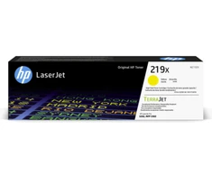 Originalus HP TerraJet dažiklis W2192X, HP 219X, geltonas, 2500p, didelės talpos