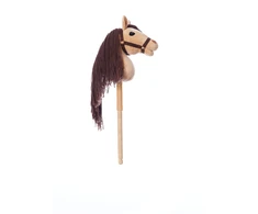 Tootiny Koń na kiju Hobby Horse HOPPIHORSE A4 smėlio spalva