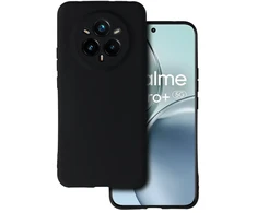 Back Dėklas Matinis skirtas Realme 14 PRO PLUS 5G juodos spalvos
