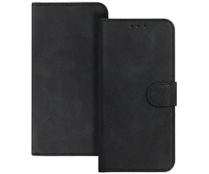 Toptel Topt Dėklas BOOK COMMON Universali (Dydis S) skirtas Apple iPhone 12/13/Samsung S6/A5 2016/Xcover 4/S22/Huawei P8 2017 juodos spalvos