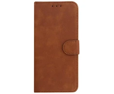 Dėklas Toptel COMMON Universal Book Case (SIZE XXL) for Samsung S25 Ultra/S24 Ultra/M35/M23/A16 5G/Xiaomi Redmi 14C ruda