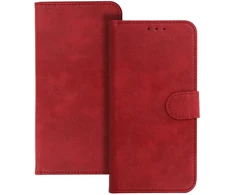 Toptel Topt Dėklas BOOK COMMON Universali (Dydis M) skirtas Samsung S21/S10/Note/Note 2/Note 3/Huawei P30 Lite/P9/P9 Lite/Sony Xperia Z3/Z4/Z5 raudonos spalvos
