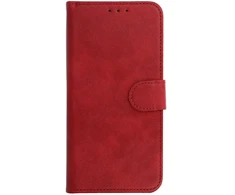 Dėklas Toptel COMMON Universal Book Case (SIZE XXL) for Samsung S25 Ultra/S24 Ultra/M35/M23/A16 5G/Xiaomi Redmi 14C red
