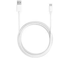 Toptel Topt Kabelis – USB į Micro USB – baltos spalvos (fast charge)