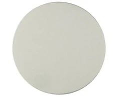 Toptel Topt Metal plate for magnet holders – round 40mm sidabrinis