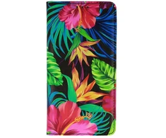 Dėklas Toptel „Topt Smart Book“ su gėlių sijonais „Samsung Galaxy S22 Plus Design 2“
