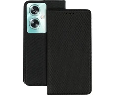 Toptel Telone Smart Book MAGNET dėklas skirtas Oppo A2 Pro juodos spalvos