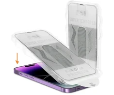 Toptel Tempered Glass Full Glue Easy-Stick Box for IPHONE 17 PRO Juodas