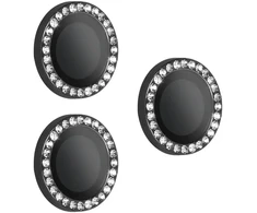 Fusion Accessories Hartowane szkło HARD DIAMOND na aparat (LENS) do Iphone 18 Pro/18 Pro Max juoda (objektyvas 3 sztuki)