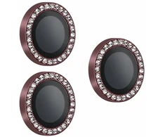 Fusion Accessories Hartowane szkło HARD DIAMOND na aparat (LENS) do Iphone 18 Pro/18 Pro Max violetinė (objektyvas 3 sztuki)