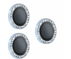 Fusion Accessories Hartowane szkło HARD DIAMOND na aparat (LENS) do Iphone 18 Pro/18 Pro Max jasnoniebieskie (objektyvas 3 sztuki)