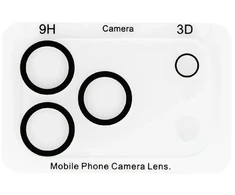 Fusion Accessories Grūdintas stiklas HARD SILK PRINT fotoaparatui (LENS), skirtas Iphone 18 Pro (blokas)