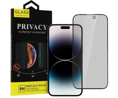 Toptel Grūdinto stiklo privatumo stiklas, skirtas XIAOMI 15C 4G/5G Juodas