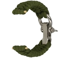 Fusion Accessories Topt Universali nailoninė apyrankė 22mm design 1 chaki spalvos