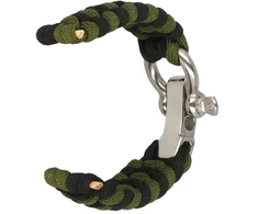 Fusion Accessories Topt Universal nylon apyrankė 22mm design 1 žalios spalvos-juodos spalvos