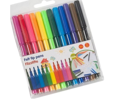 Topwrite - Markerių / rašiklių / žymeklių rinkinys 12 vnt.