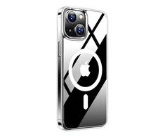 Torras telefono dėklas Diamond Clear-Mag, skirtas iPhone 15 (skaidrus)