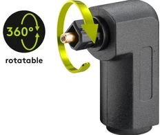 Goobay | 11925 Toslink digital/audio adapter 90°