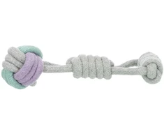 Trixie Šunų žaislas virvinis kamuoliukas su rankena 6/23 cm