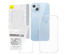 Skaidrus dėklas ir grūdintas stiklas Baseus Corning, skirtas iPhone 14 Plus
