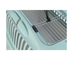 Trixie „Capri 3“ transportavimo dėžė su atvira viršumi, S: 40 × 38 × 61 cm, šviesiai pilka / šalavijų spalvos