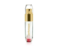 „Travalo Perfume Pod Crystal“ daugkartinio pildymo kvepalų purkštuvas, 5 ml, auksinis