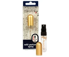 Travalo Perfume Pod Pure refillable perfume atomizer Gold 5 ml