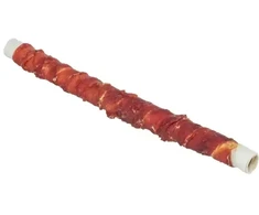 Skaneščiai šunims – Trixie Denta Fun lazdėlė su ančių ir vištų kepenėlių, 28 cm, 95 g (40 vnt.)