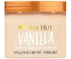 Tree Hut Shea Sugar Vanilla Body Scrub kūno šveitiklis, 510 g