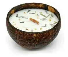 Tropikalia Candle in Coconut - lemongrass &amp; ginger