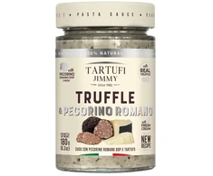 Trumų ir Pecocino sūrio padažas TARTUFI JIMMY, paruoštas valgymui, 180g