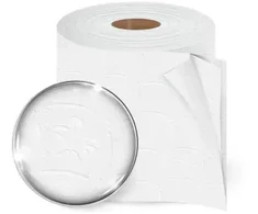 Tualetes papīrs AMOOS ruļļos ar perforāciju, 12 gab./iepak., 2 slāņi,24 m,108 mm